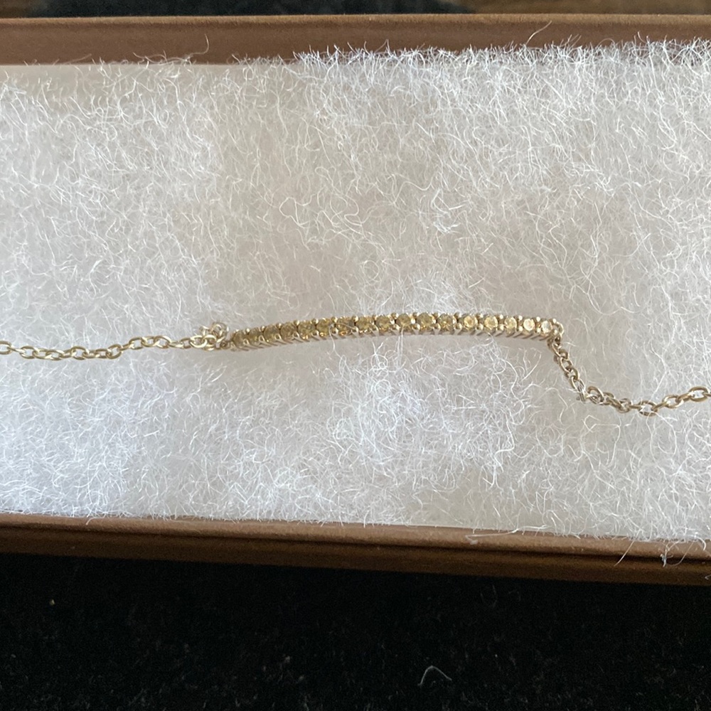 Silpada CZ silver bracelet